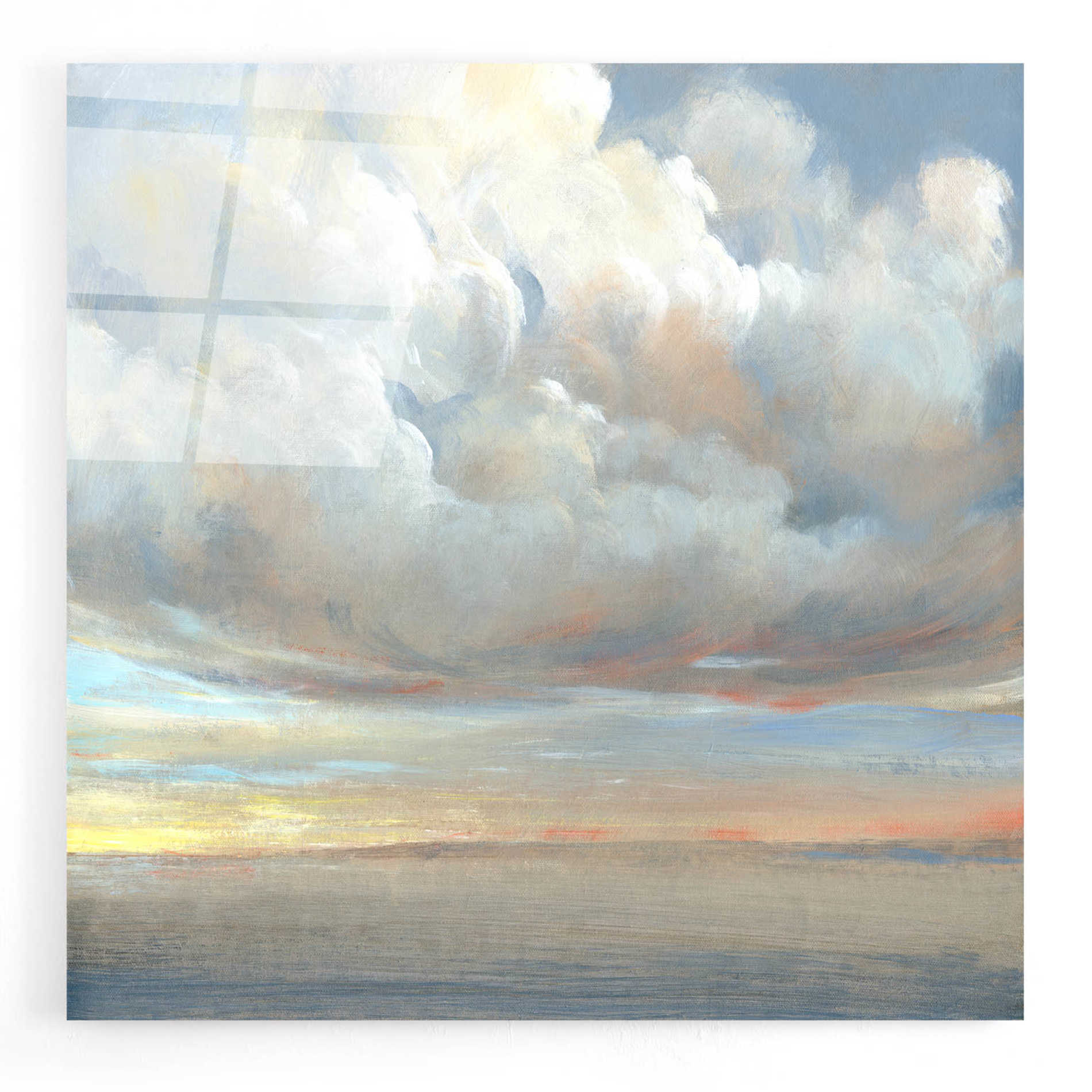 Epic Art 'Passing Storm I' by Tim O'Toole, Acrylic Glass Wall Art,24x24