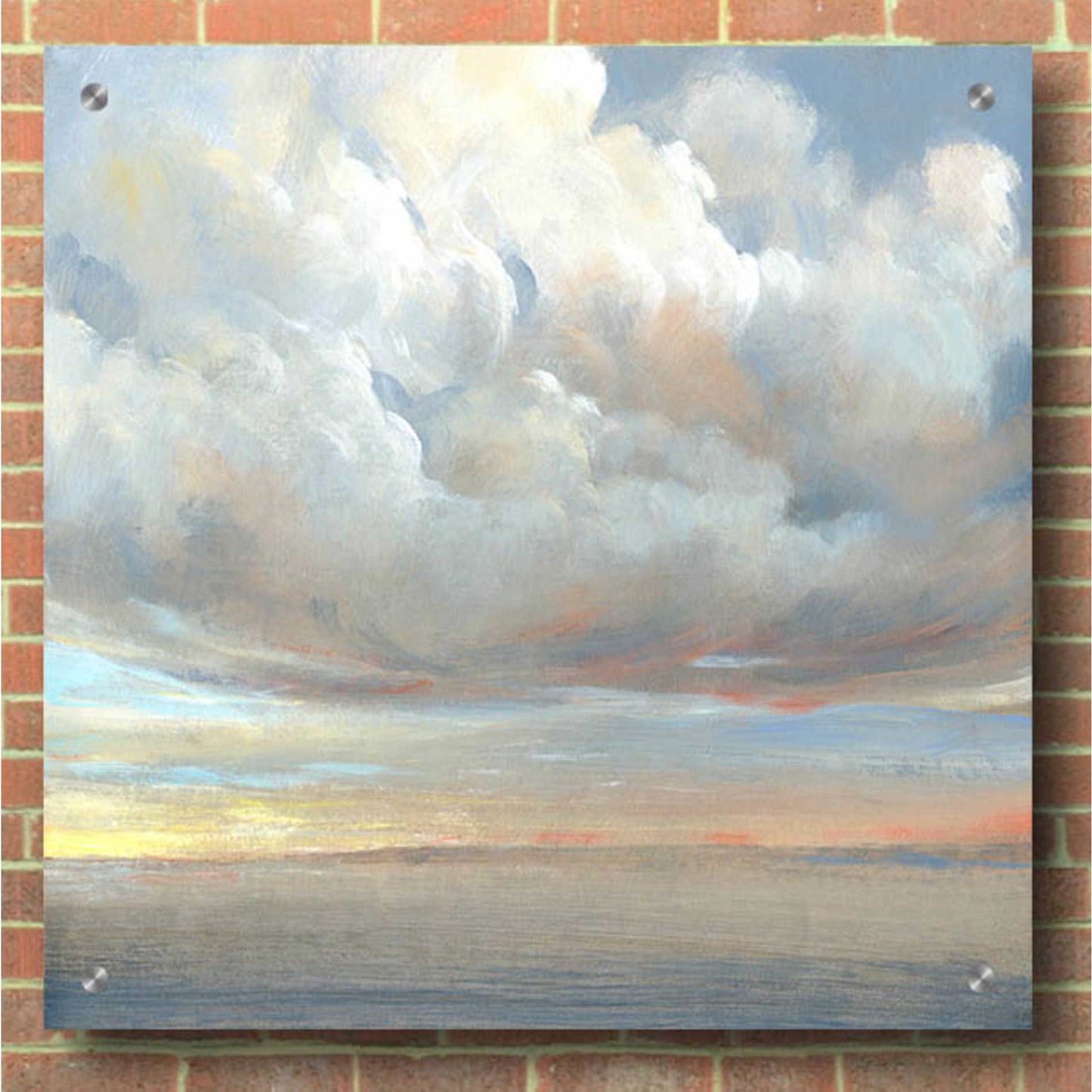 Epic Art 'Passing Storm I' by Tim O'Toole, Acrylic Glass Wall Art,36x36