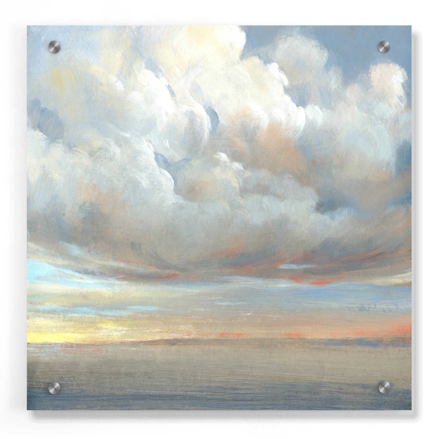 Epic Art 'Passing Storm I' by Tim O'Toole, Acrylic Glass Wall Art,36x36