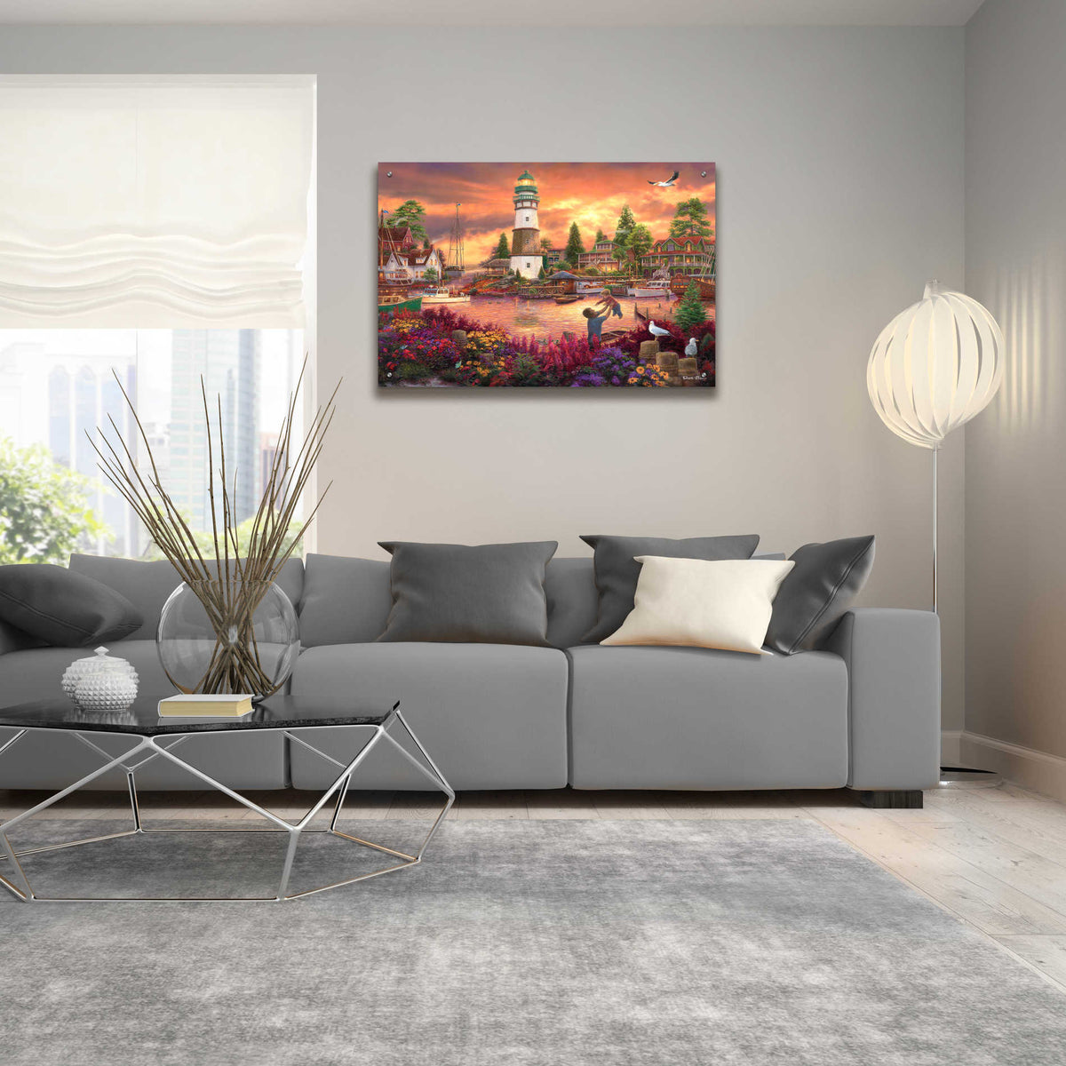 Epic Art 'Love Lifted Me' by Chuck Pinson, Acrylic Glass Wall Art,36x24