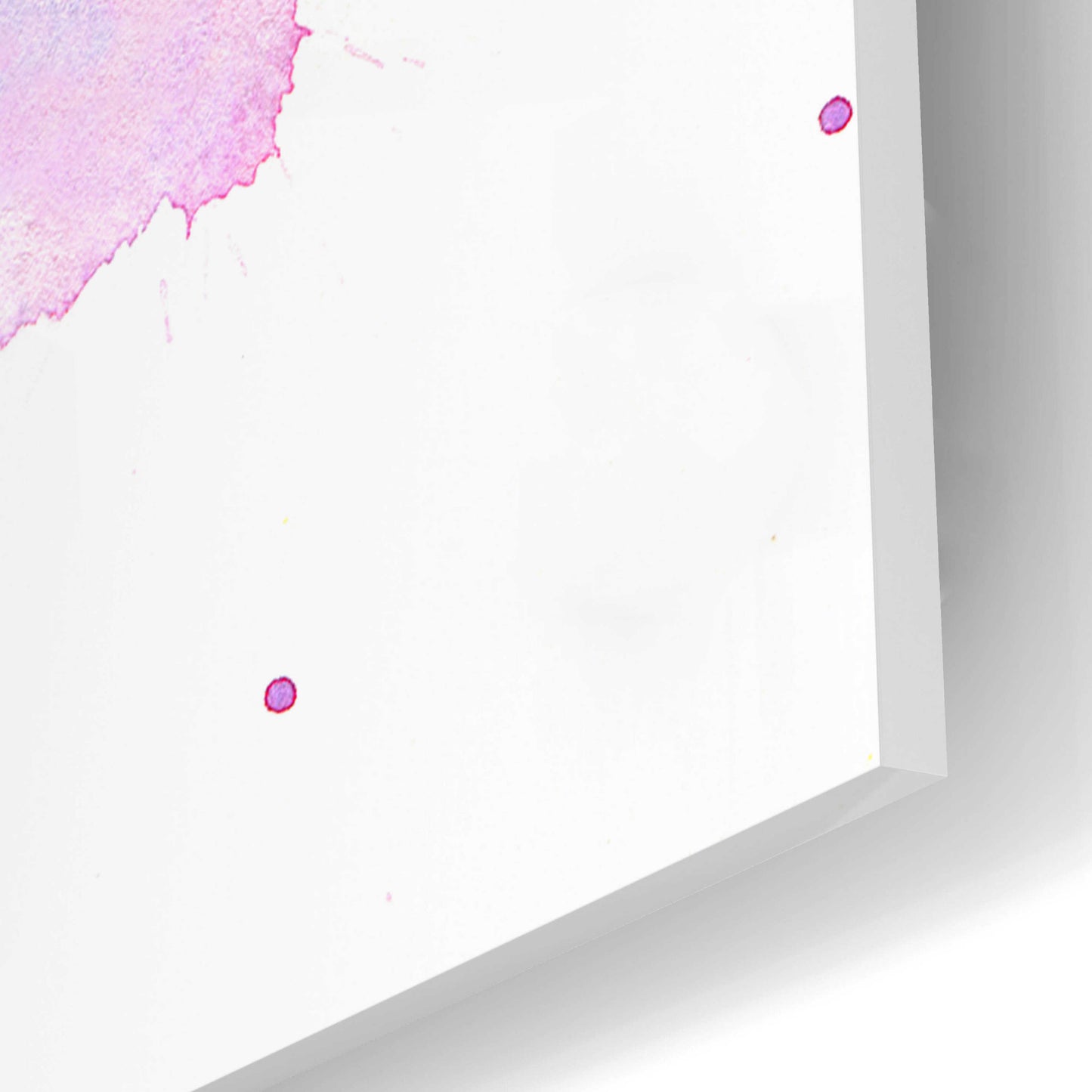 Epic Art 'Pink Mod 1' by Lesia Binkin Acrylic Glass Wall Art,16x24