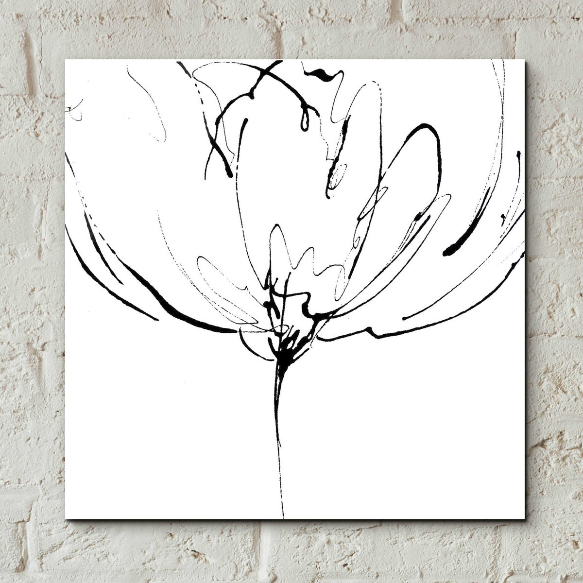 Epic Art 'Whisper 2' by Lesia Binkin Acrylic Glass Wall Art,12x12