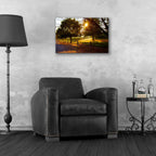 Epic Art 'Dreamland Vineyard' by Michael Broom Acrylic Glass Wall Art,24x16