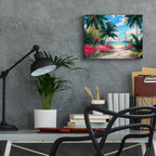 Epic Art 'Sea Breeze Trail' by Chuck Pinson, Acrylic Glass Wall Art,16x12