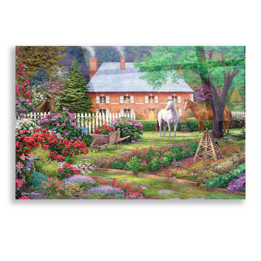 Epic Art 'The Sweet Garden' by Chuck Pinson, Acrylic Glass Wall Art