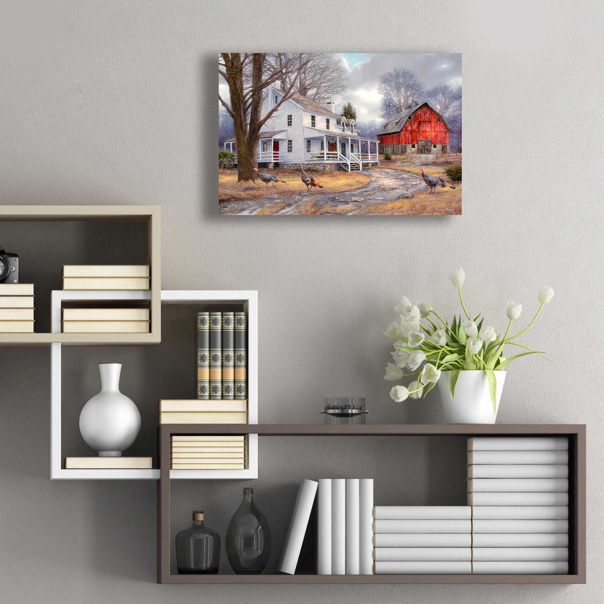Epic Art 'The Way It Used To Be' by Chuck Pinson, Acrylic Glass Wall Art,24x16