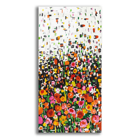Epic Art 'Flower Shower' by Wild Apple Portfolio, Acrylic Glass Wall Art