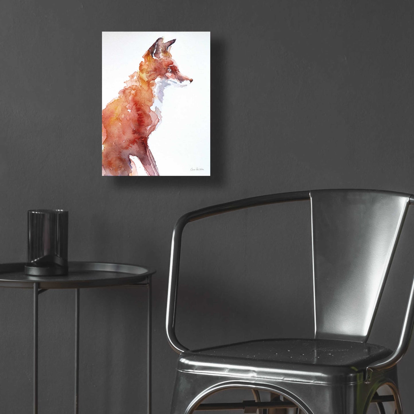 Epic Art 'Sly As A Fox' by Alan Majchrowicz, Acrylic Glass Wall Art,12x16