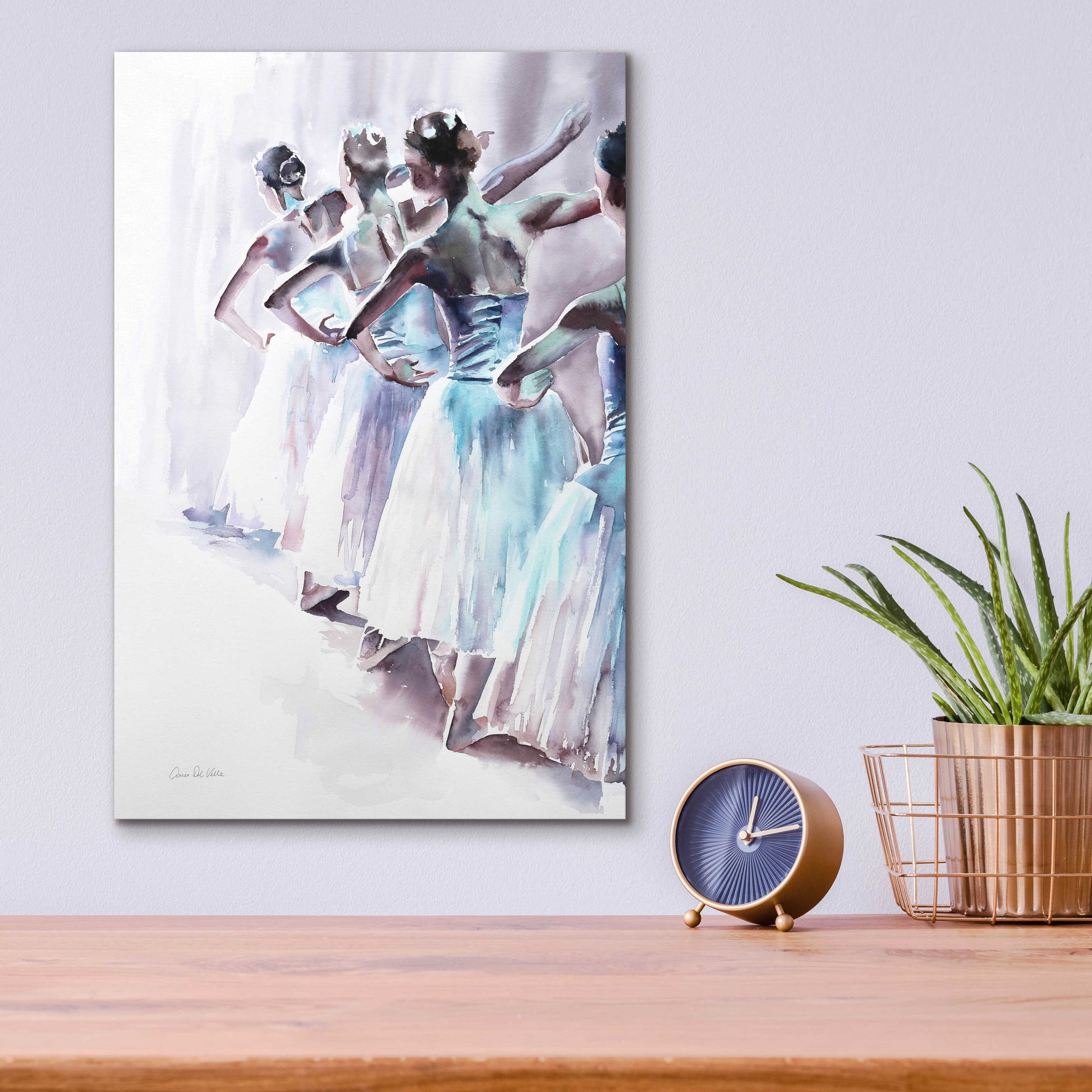 Epic Art 'Ballet II' by Alan Majchrowicz, Acrylic Glass Wall Art,12x16