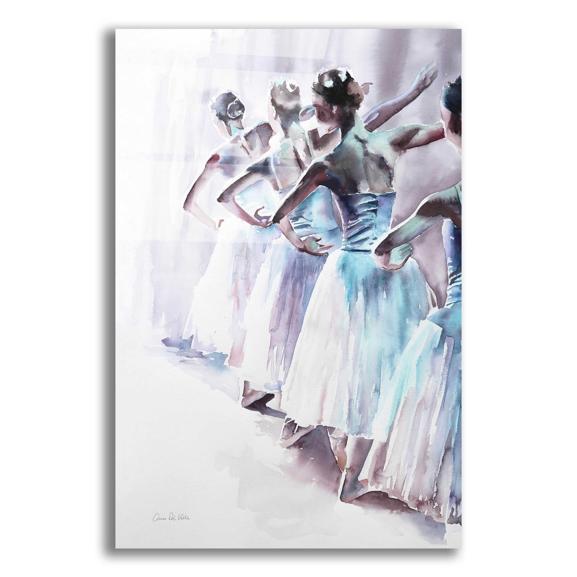 Epic Art 'Ballet II' by Alan Majchrowicz, Acrylic Glass Wall Art,12x16