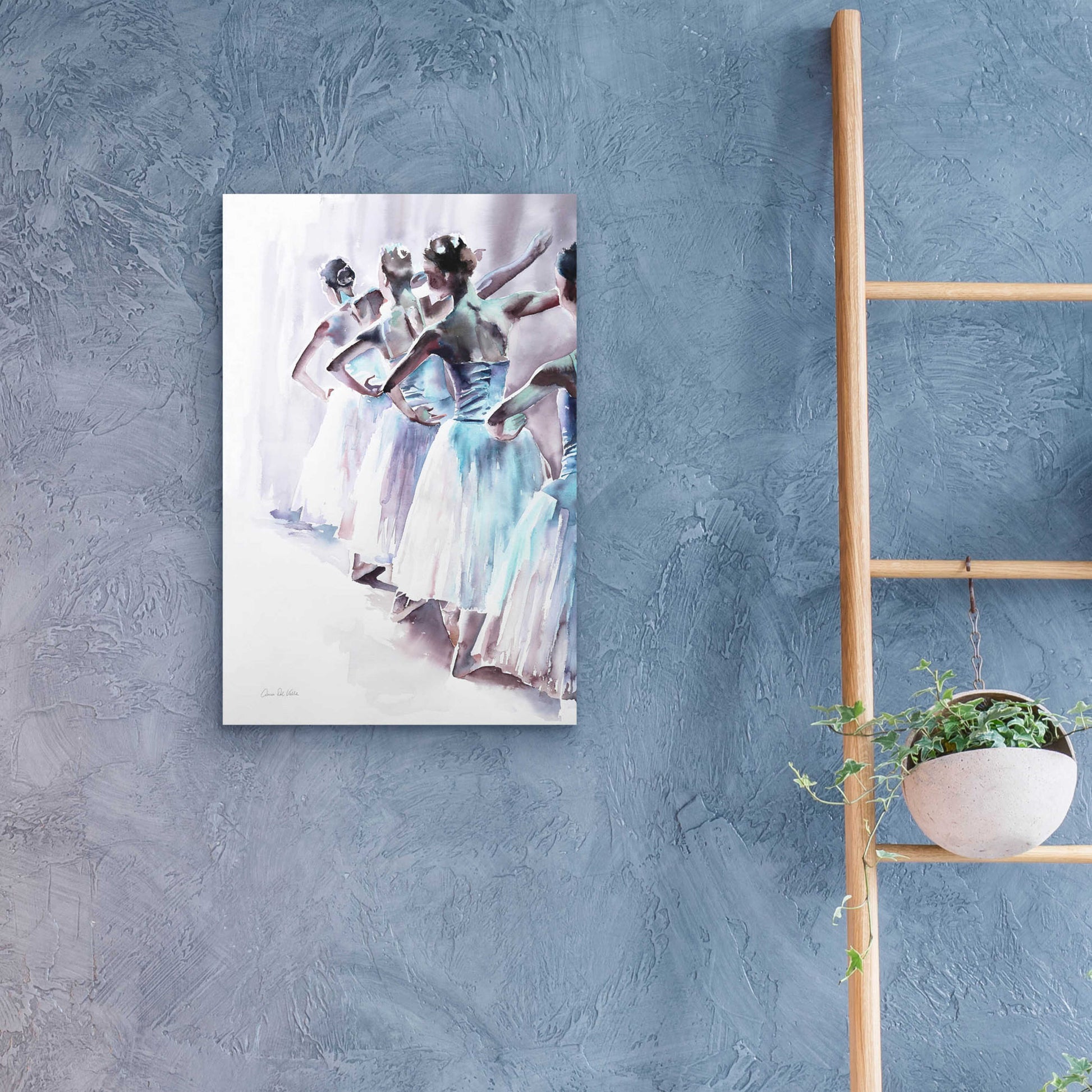 Epic Art 'Ballet II' by Alan Majchrowicz, Acrylic Glass Wall Art,16x24