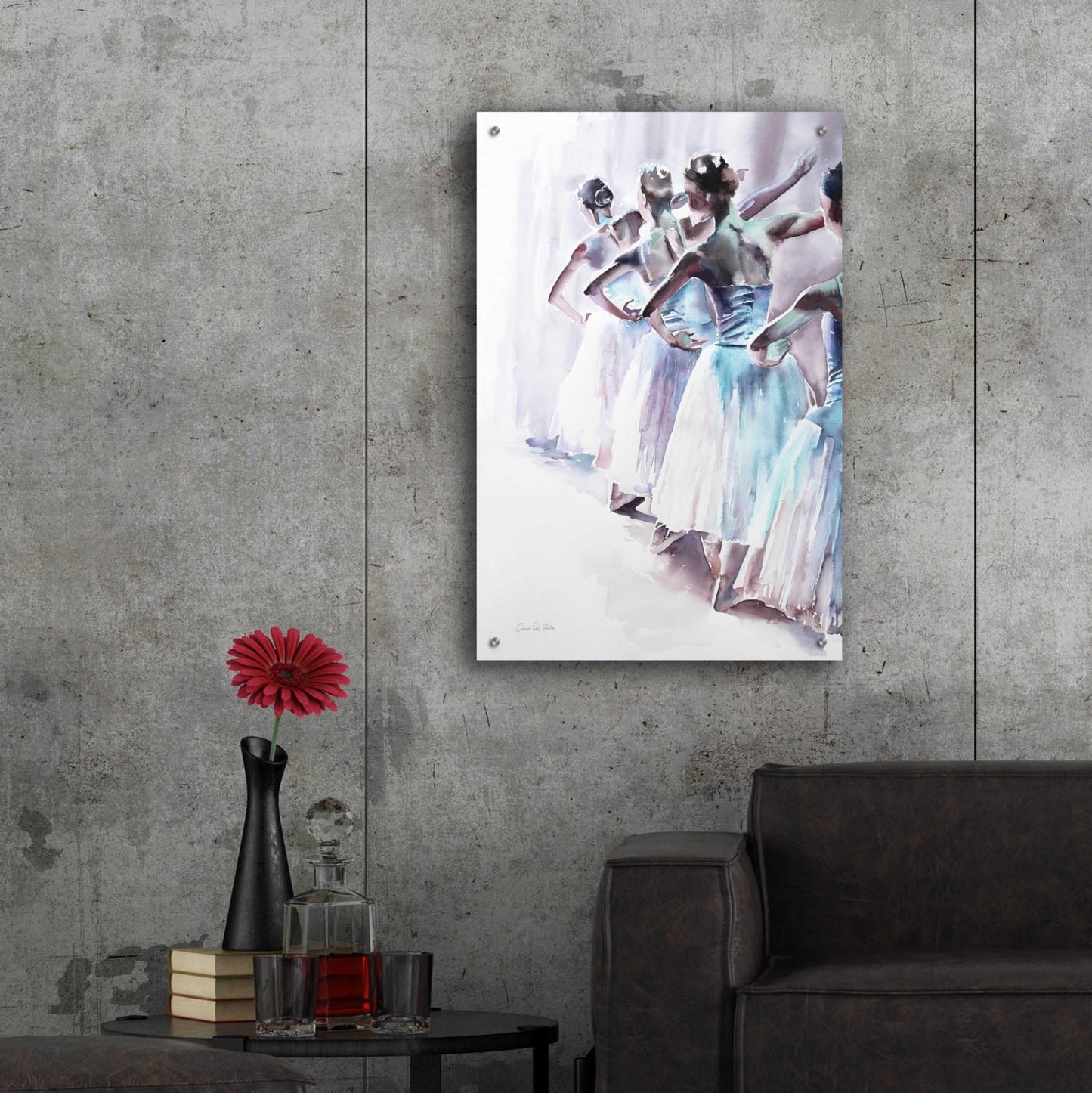 Epic Art 'Ballet II' by Alan Majchrowicz, Acrylic Glass Wall Art,24x36