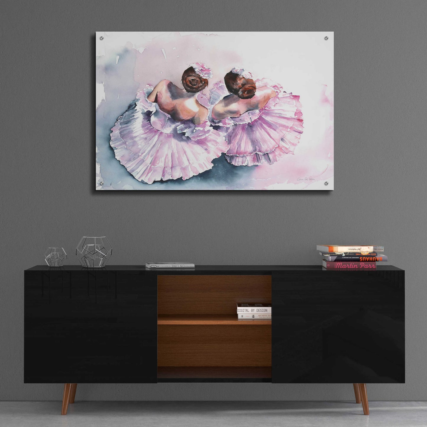 Epic Art 'Ballet III' by Alan Majchrowicz, Acrylic Glass Wall Art,36x24