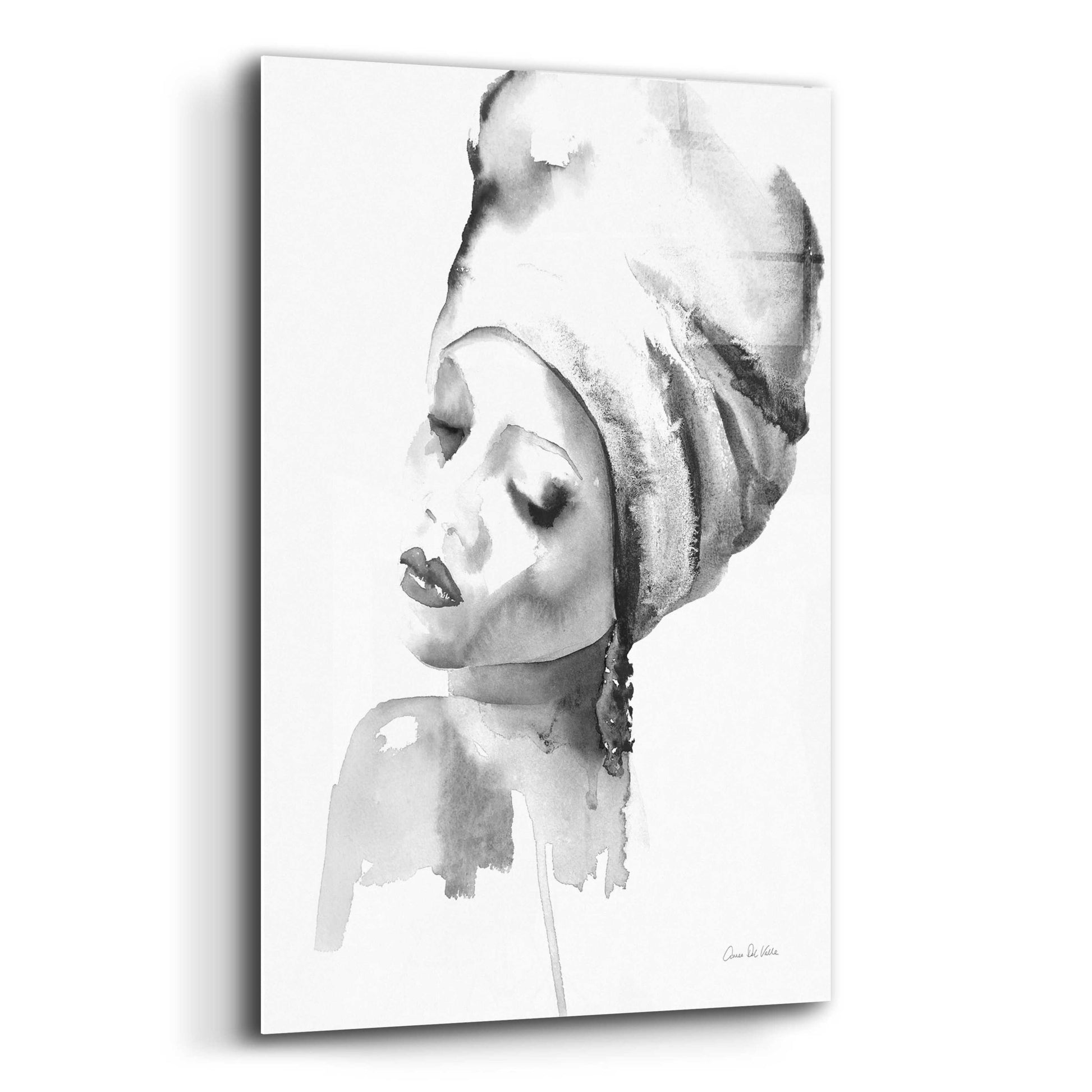 Epic Art 'Woman I BW' by Alan Majchrowicz, Acrylic Glass Wall Art,12x16