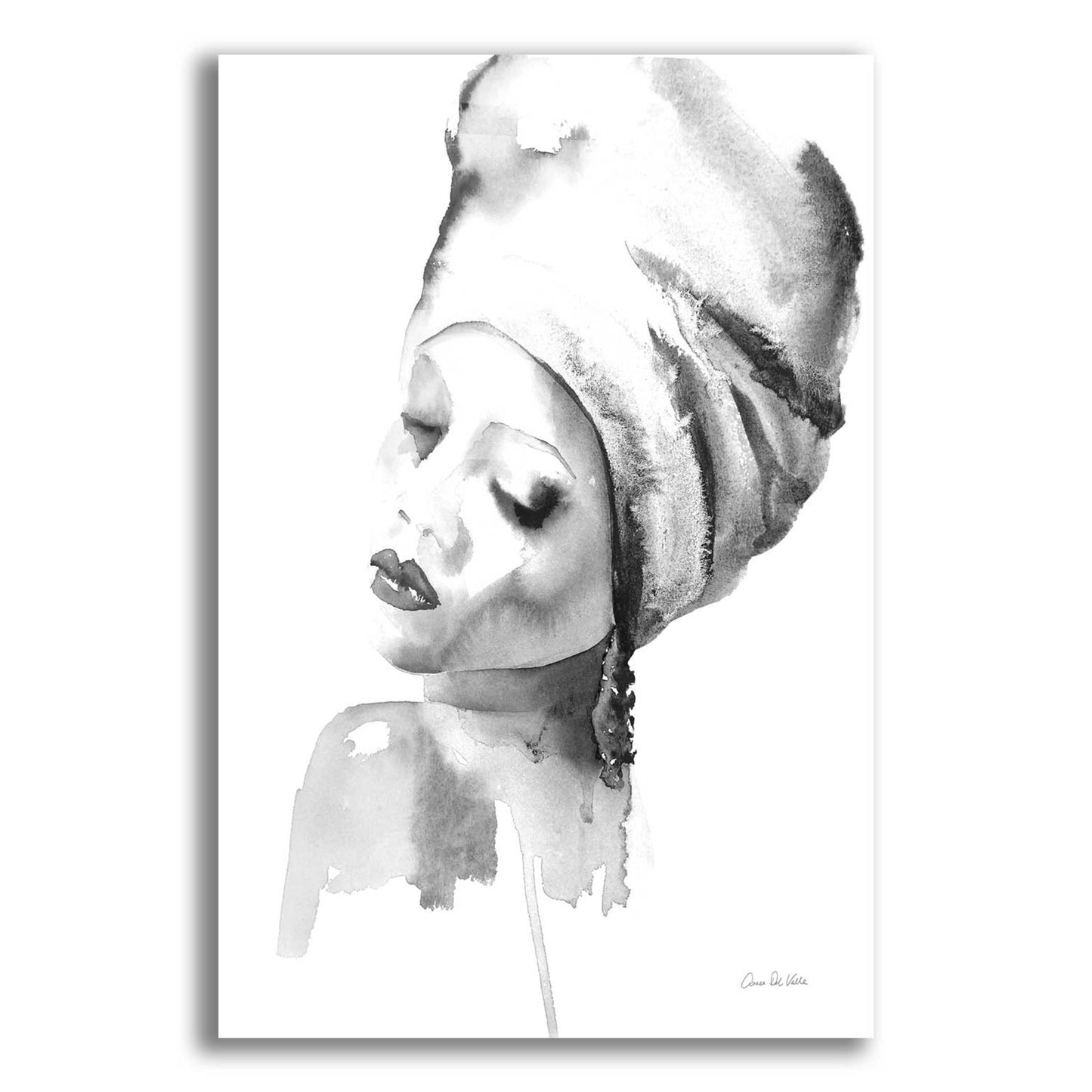 Epic Art 'Woman I BW' by Alan Majchrowicz, Acrylic Glass Wall Art