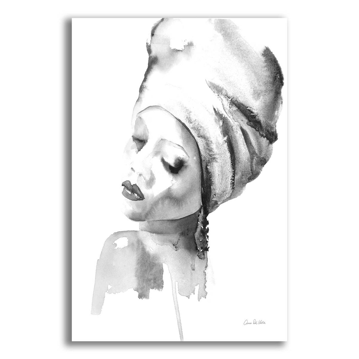 Epic Art 'Woman I BW' by Alan Majchrowicz, Acrylic Glass Wall Art