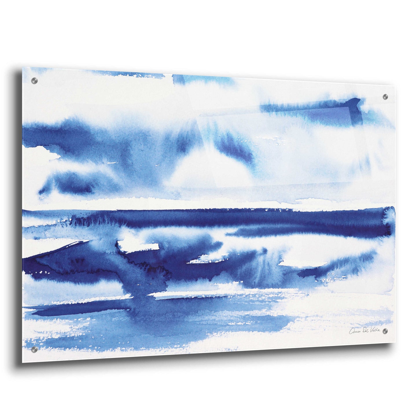 Epic Art 'Ocean Blue II' by Alan Majchrowicz, Acrylic Glass Wall Art,36x24