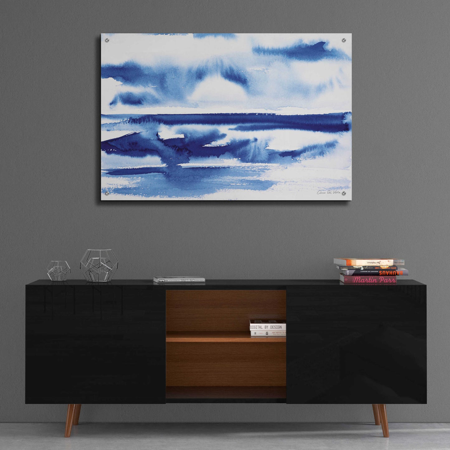 Epic Art 'Ocean Blue II' by Alan Majchrowicz, Acrylic Glass Wall Art,36x24