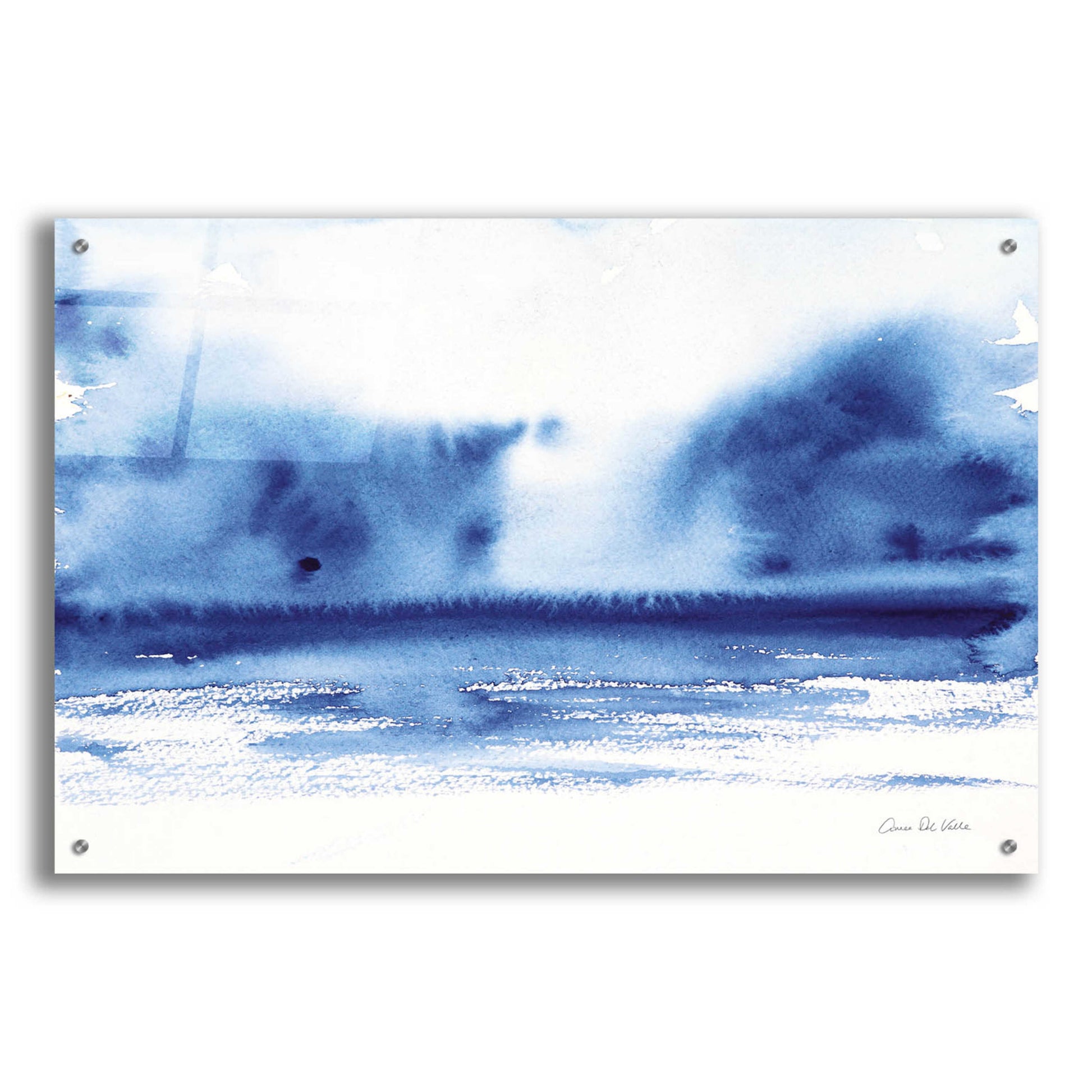 Epic Art 'Ocean Blue IV' by Alan Majchrowicz, Acrylic Glass Wall Art,36x24