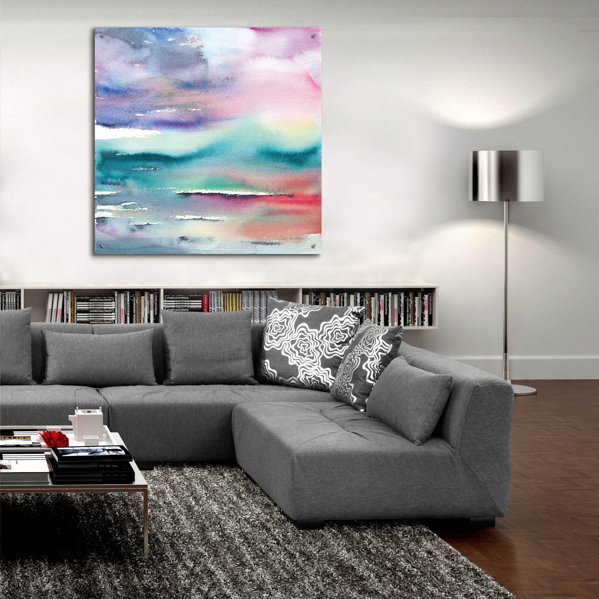 Epic Art 'Dramatic Evening' by Alan Majchrowicz, Acrylic Glass Wall Art,36x36