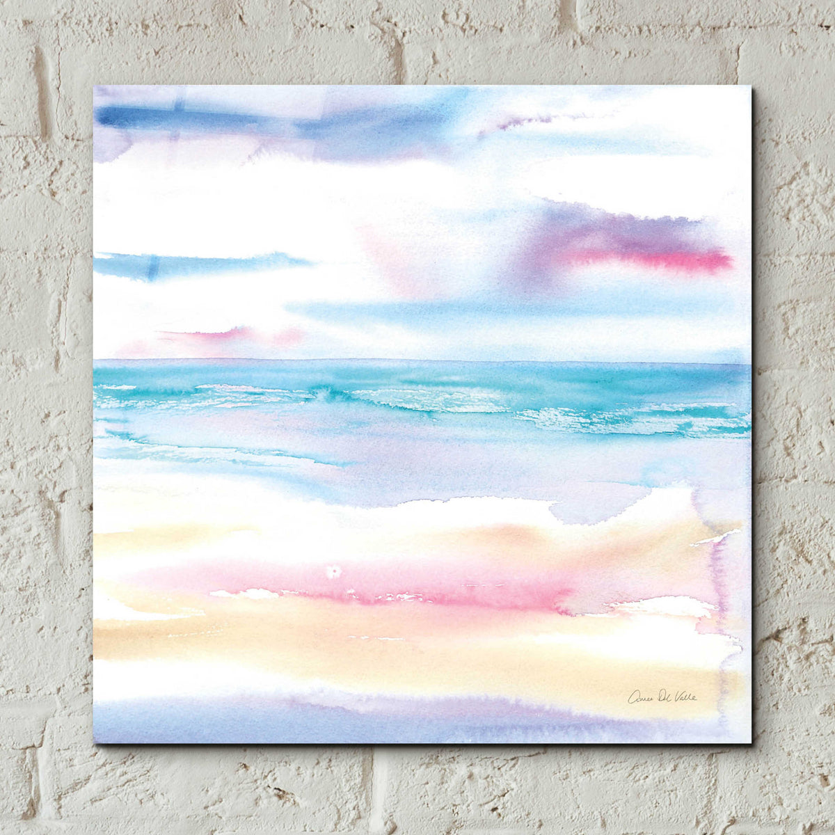 Epic Art 'Pastel Morning' by Alan Majchrowicz, Acrylic Glass Wall Art,12x12