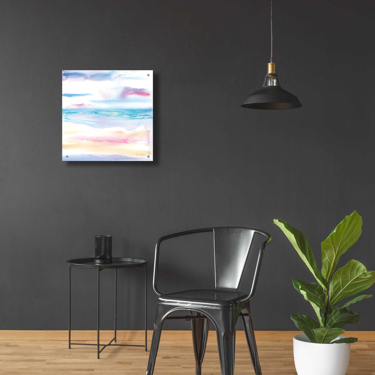 Epic Art 'Pastel Morning' by Alan Majchrowicz, Acrylic Glass Wall Art,24x24