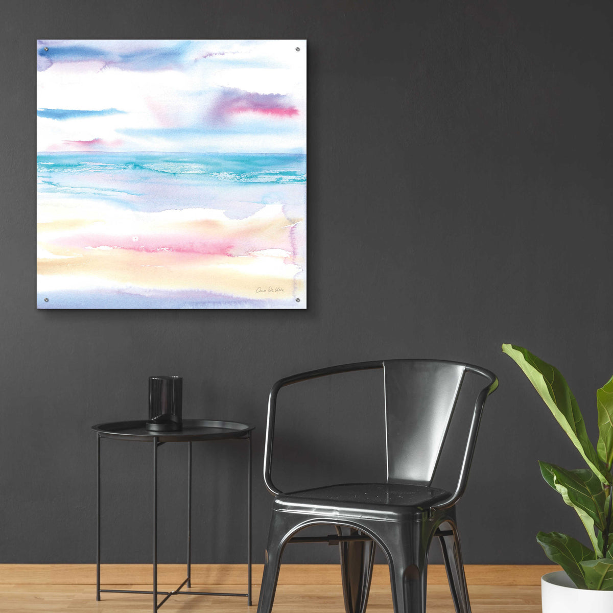 Epic Art 'Pastel Morning' by Alan Majchrowicz, Acrylic Glass Wall Art,36x36