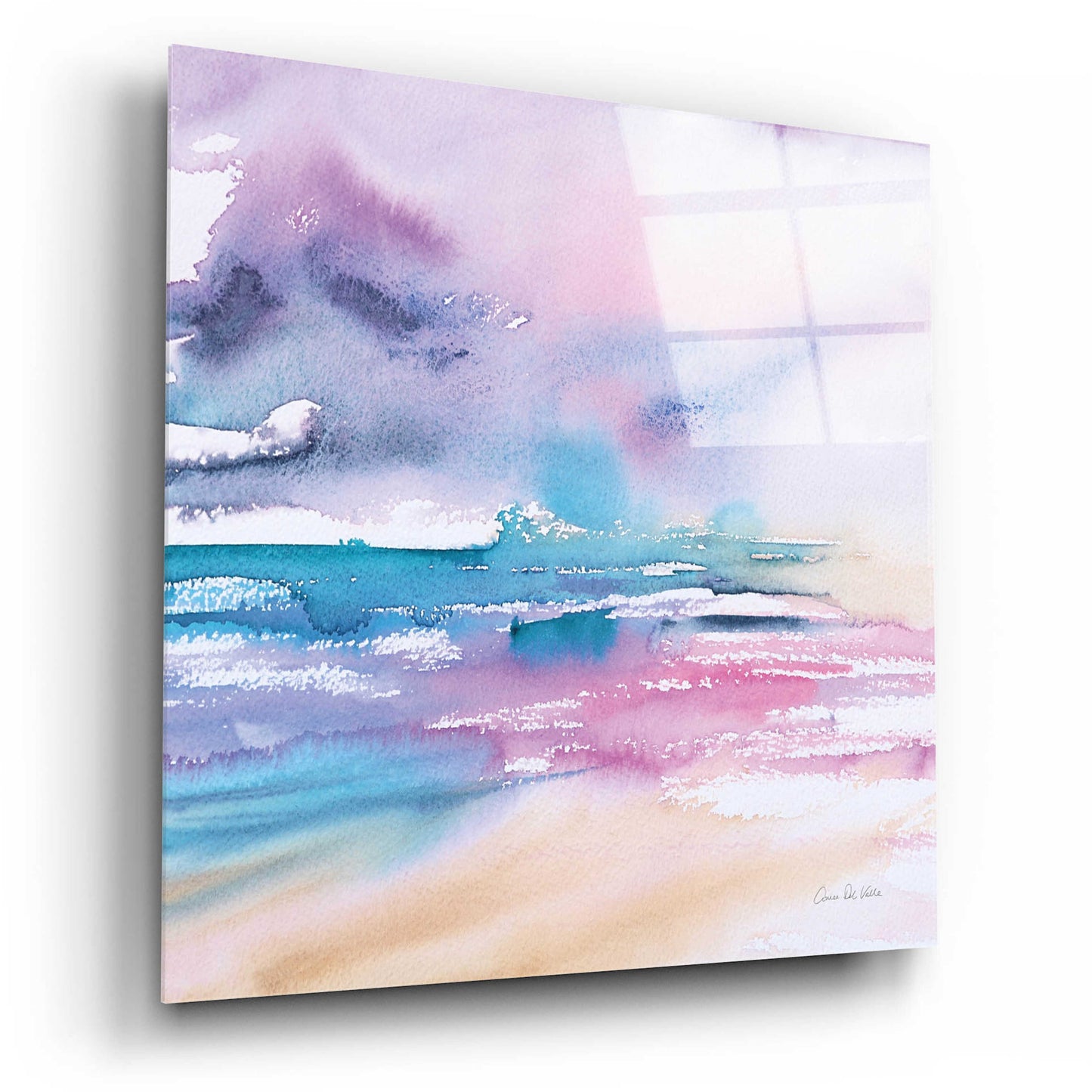 Epic Art 'Violet Sky' by Alan Majchrowicz, Acrylic Glass Wall Art,12x12