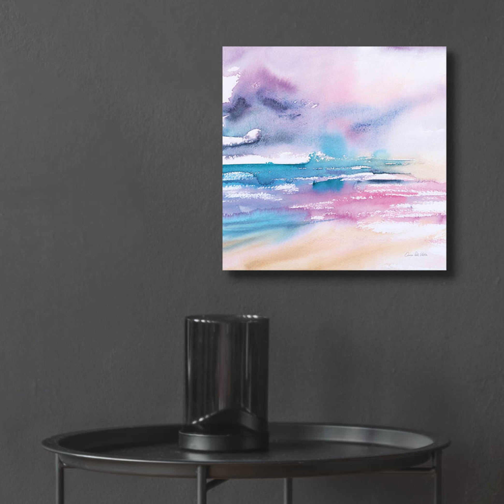 Epic Art 'Violet Sky' by Alan Majchrowicz, Acrylic Glass Wall Art,12x12