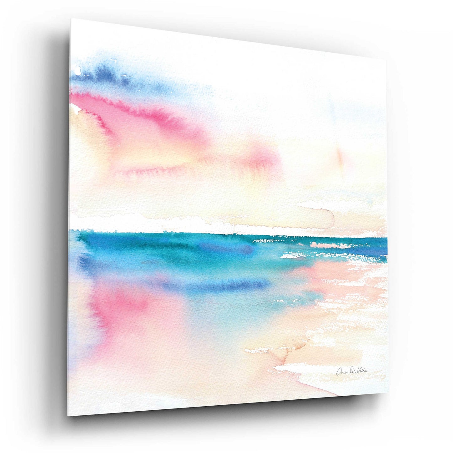 Epic Art 'Vivid Coast' by Alan Majchrowicz, Acrylic Glass Wall Art,12x12