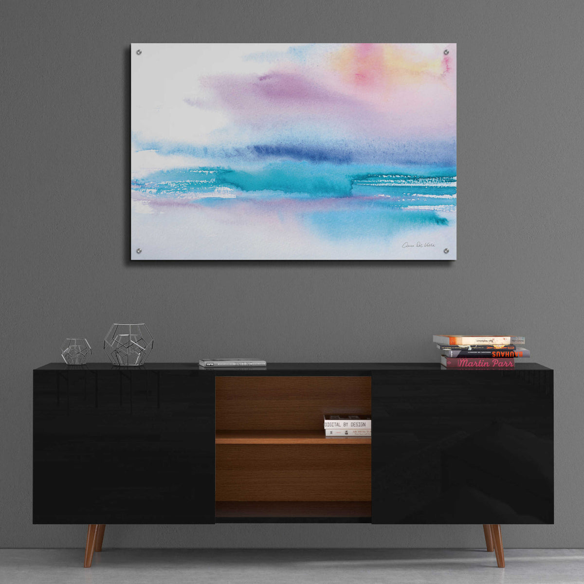Epic Art 'Washed Sunset' by Alan Majchrowicz, Acrylic Glass Wall Art,36x24