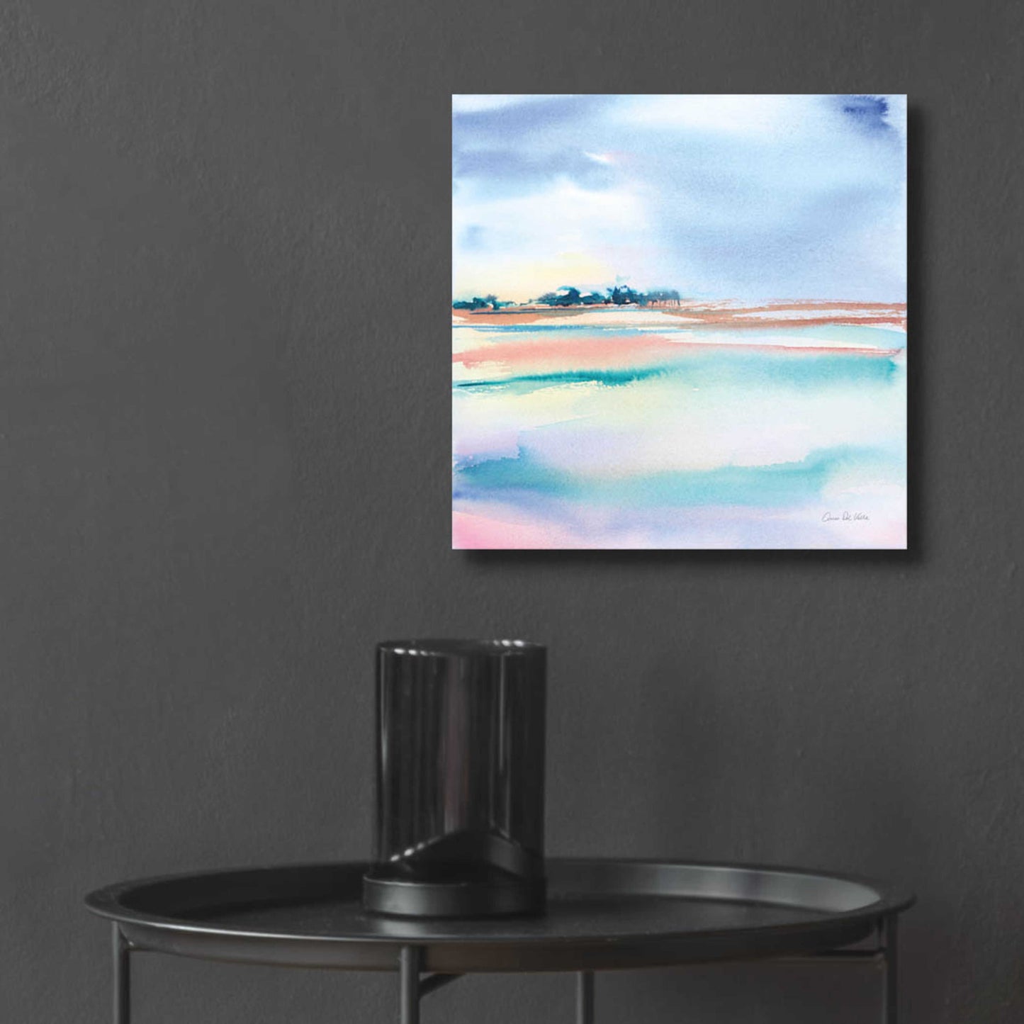 Epic Art 'Water And Sand' by Alan Majchrowicz, Acrylic Glass Wall Art,12x12