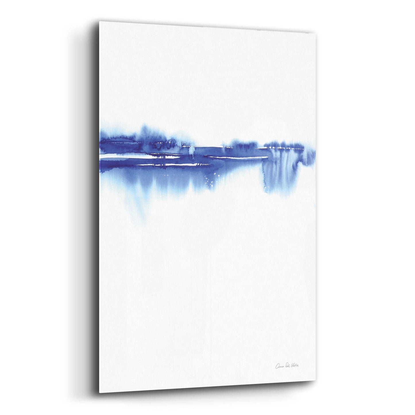 Epic Art 'Blue Horizon II' by Alan Majchrowicz, Acrylic Glass Wall Art,12x16