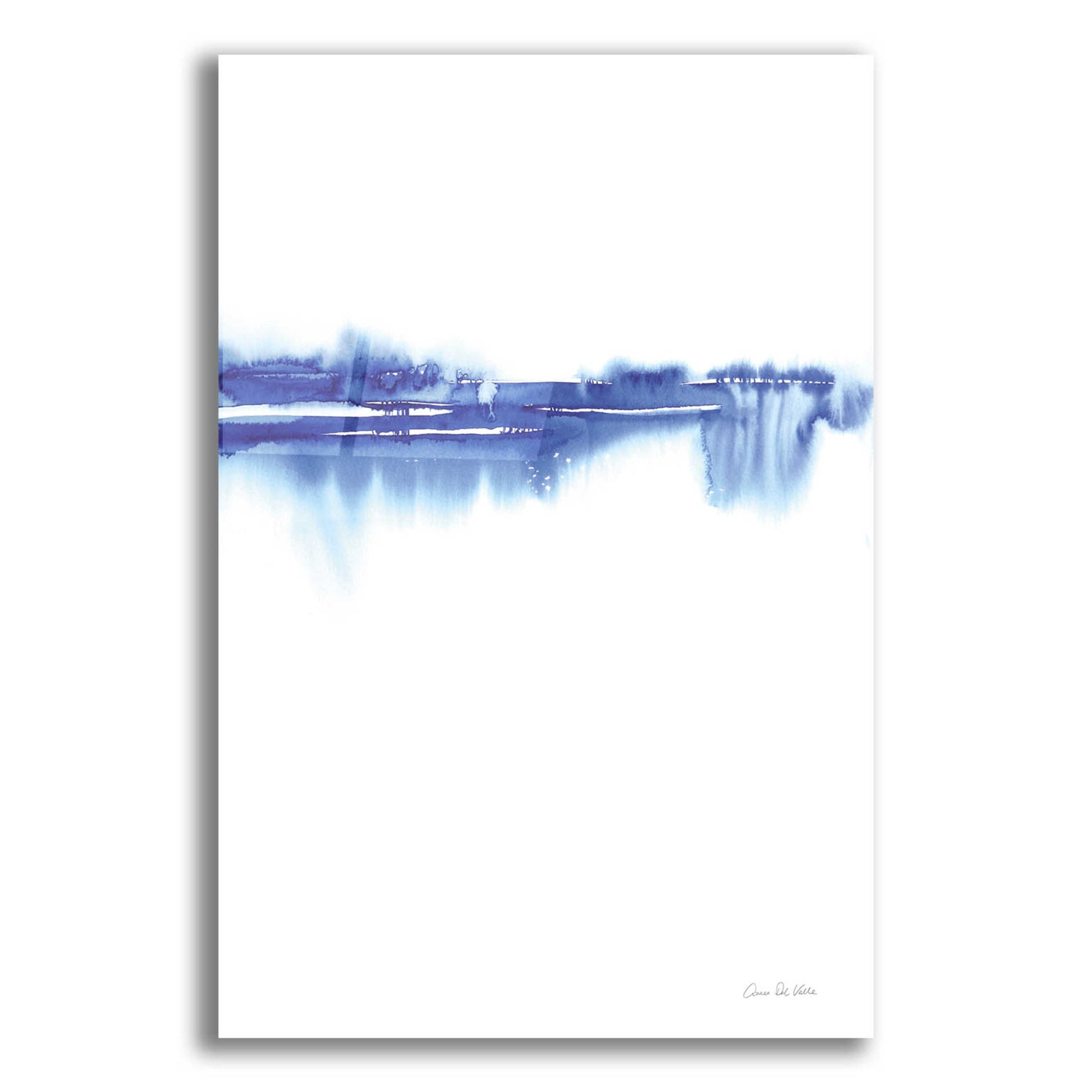 Epic Art 'Blue Horizon II' by Alan Majchrowicz, Acrylic Glass Wall Art,12x16