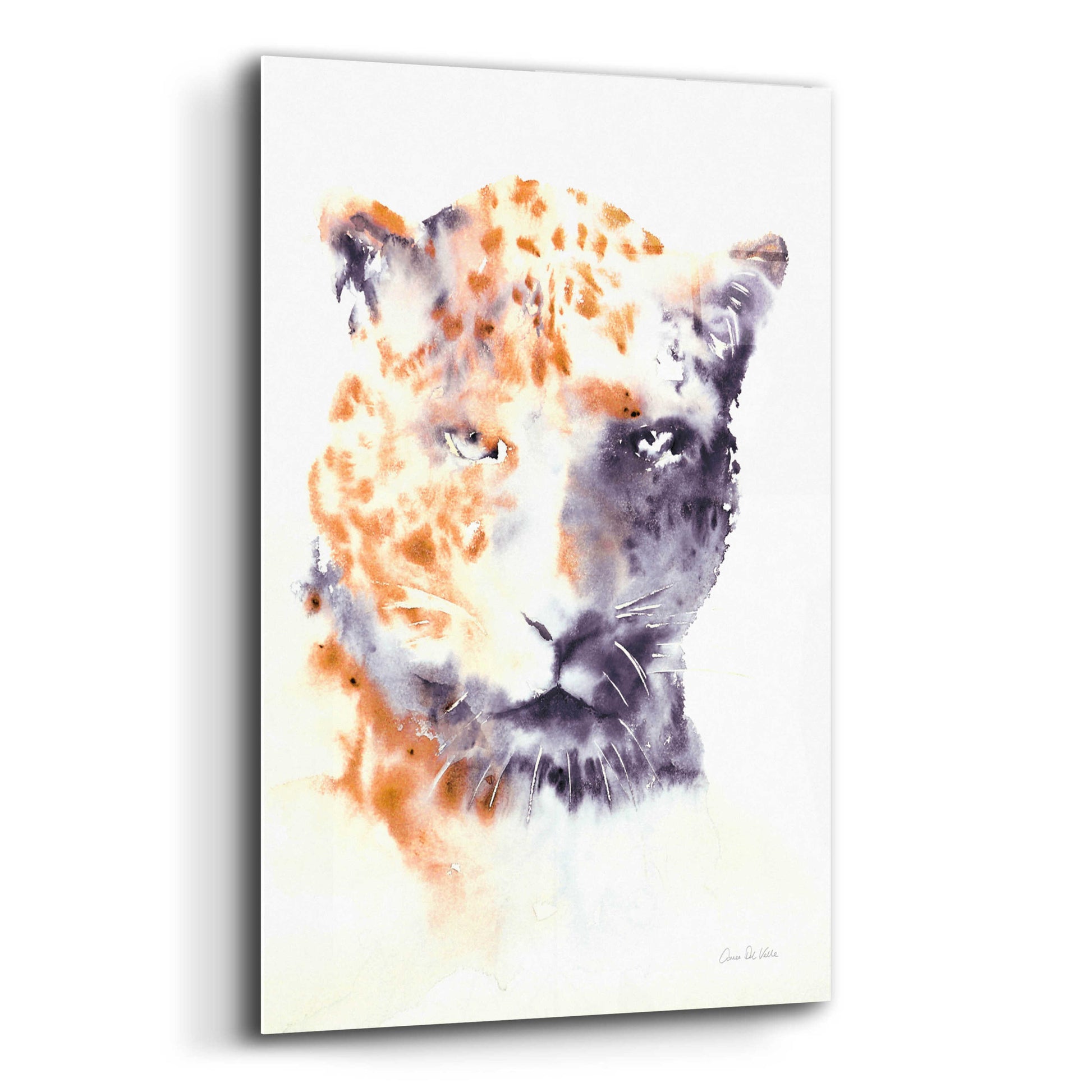 Epic Art 'Cheetah Neutral' by Alan Majchrowicz, Acrylic Glass Wall Art,12x16