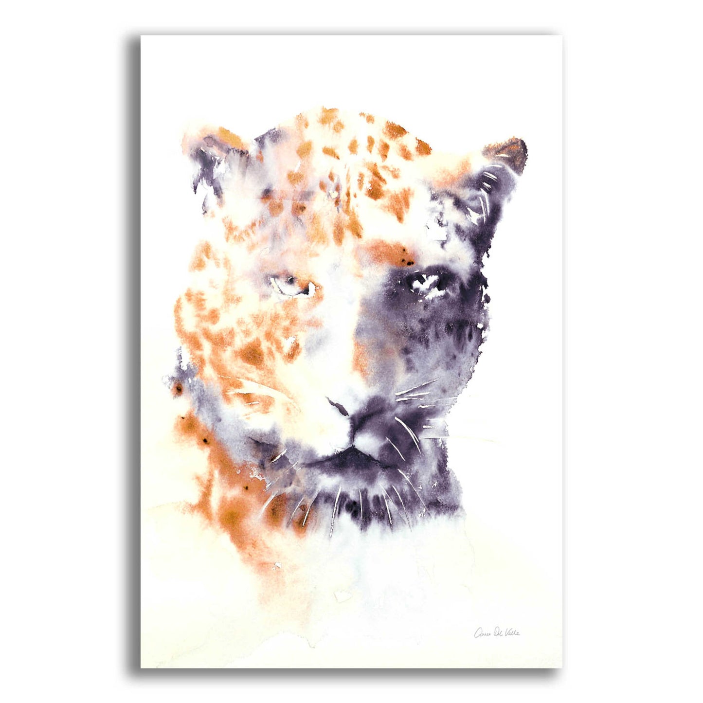 Epic Art 'Cheetah Neutral' by Alan Majchrowicz, Acrylic Glass Wall Art,12x16