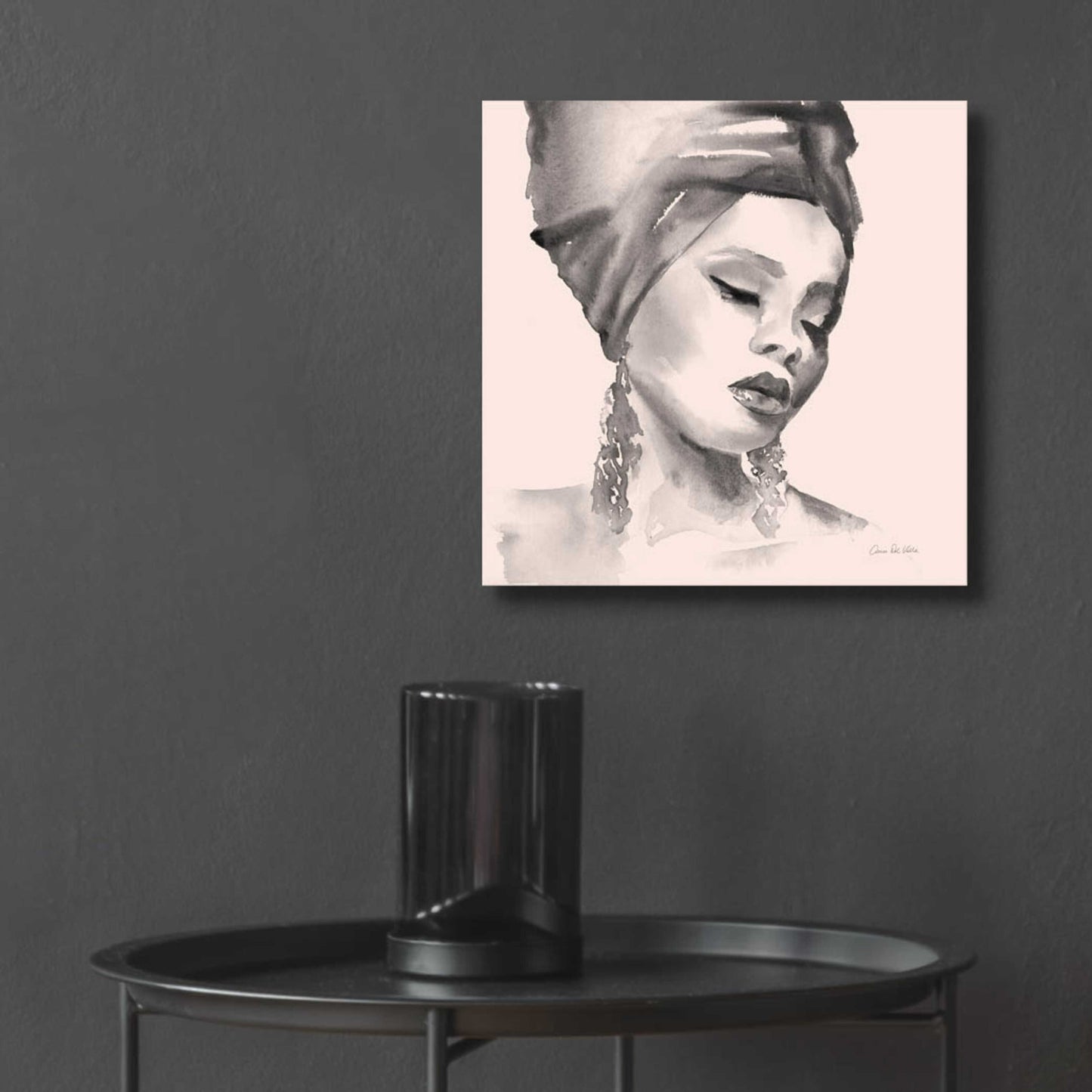 Epic Art 'Woman II Pink' by Alan Majchrowicz, Acrylic Glass Wall Art,12x12