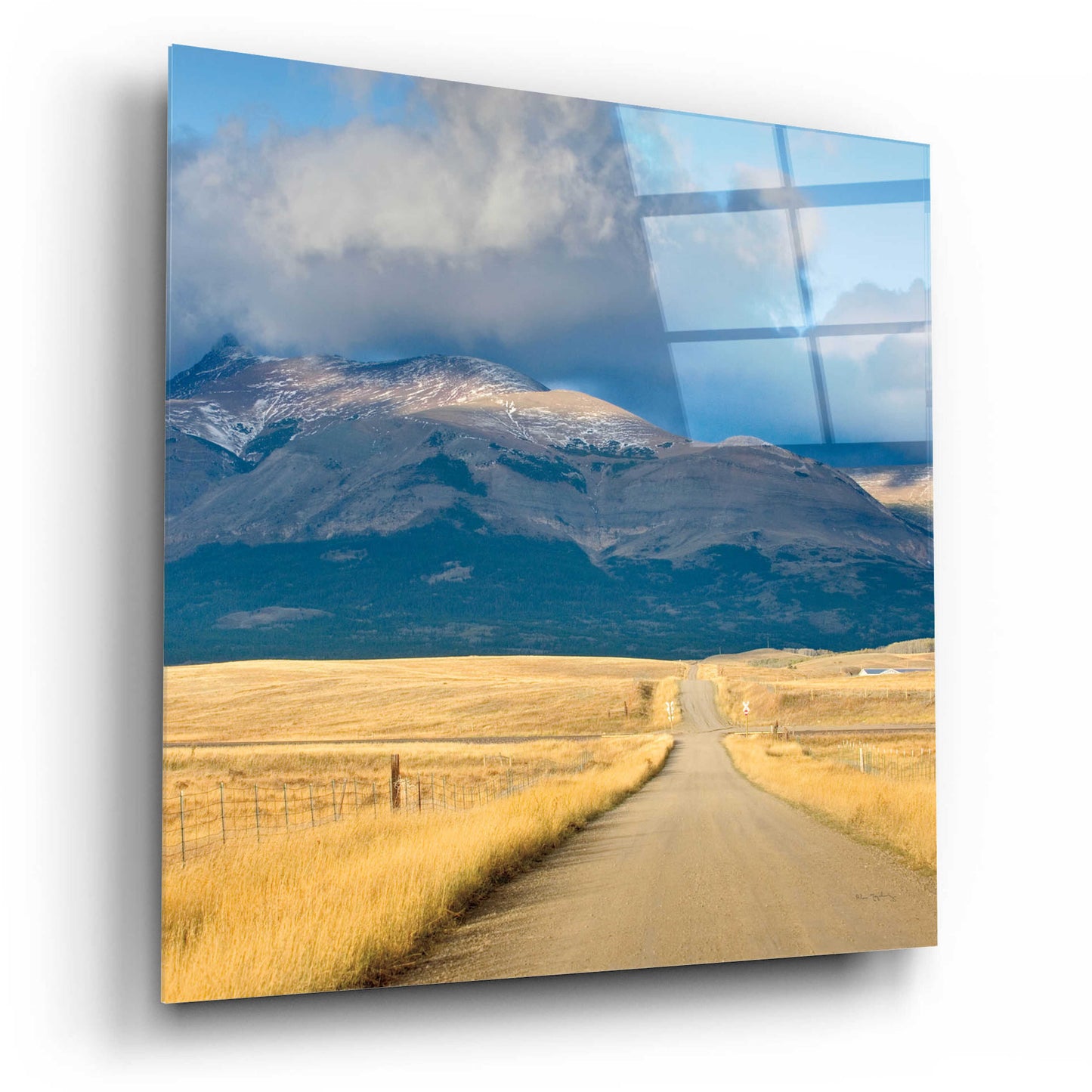 Epic Art 'Crossroads In Color Crop' by Alan Majchrowicz, Acrylic Glass Wall Art,12x12