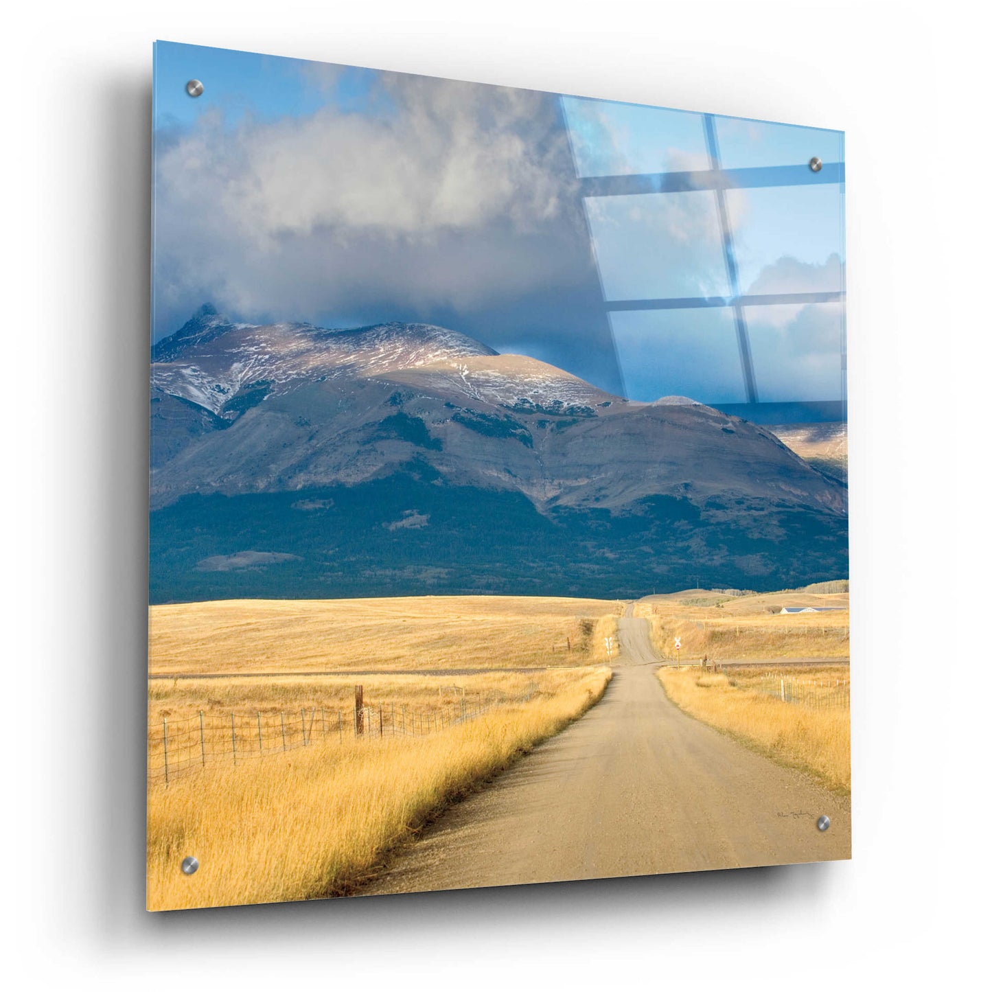 Epic Art 'Crossroads In Color Crop' by Alan Majchrowicz, Acrylic Glass Wall Art,24x24