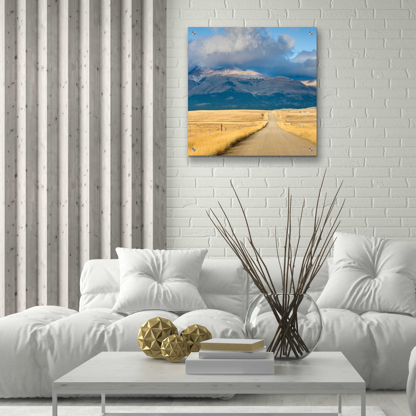 Epic Art 'Crossroads In Color Crop' by Alan Majchrowicz, Acrylic Glass Wall Art,24x24