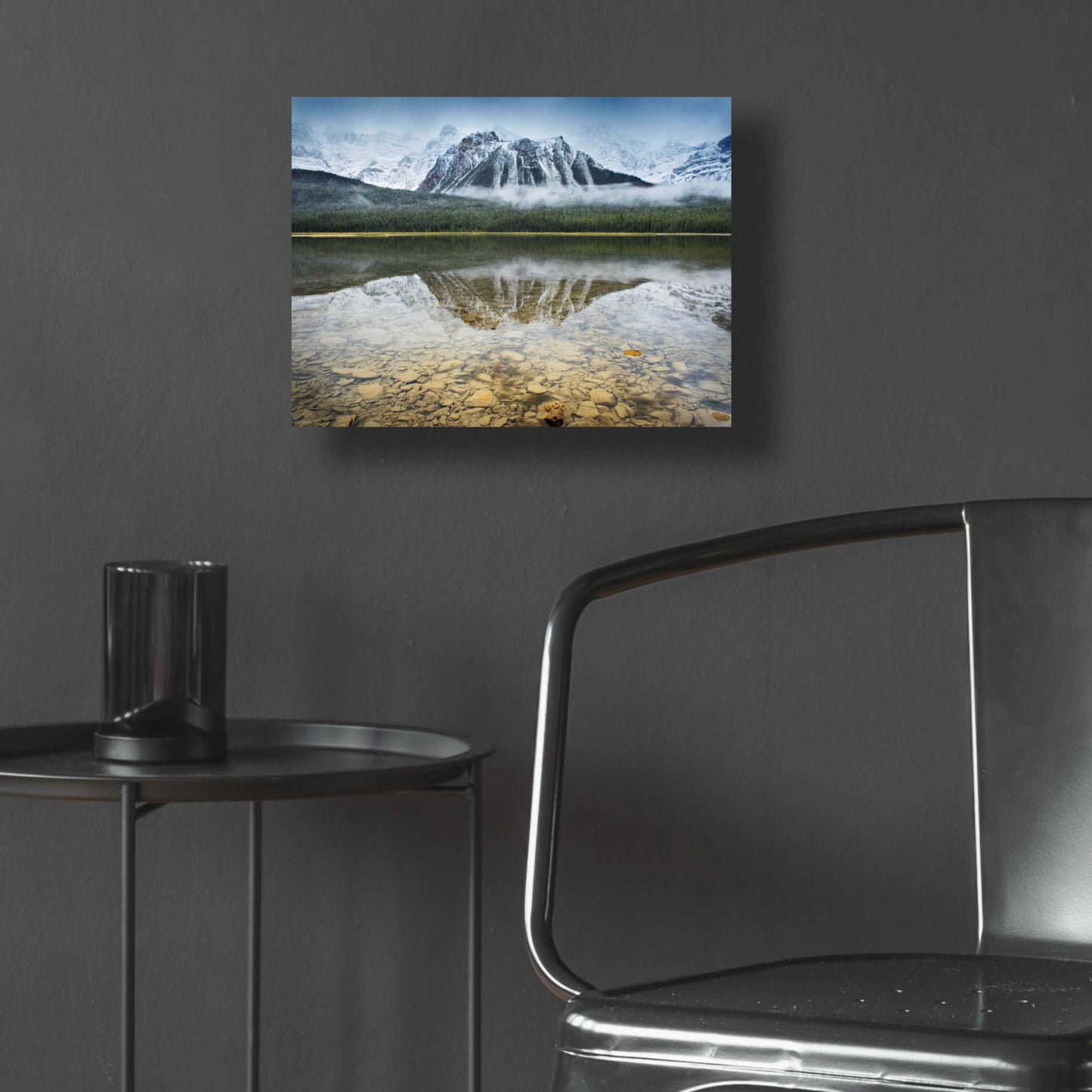 Epic Art 'Waterfowl Lake I' by Alan Majchrowicz, Acrylic Glass Wall Art,16x12