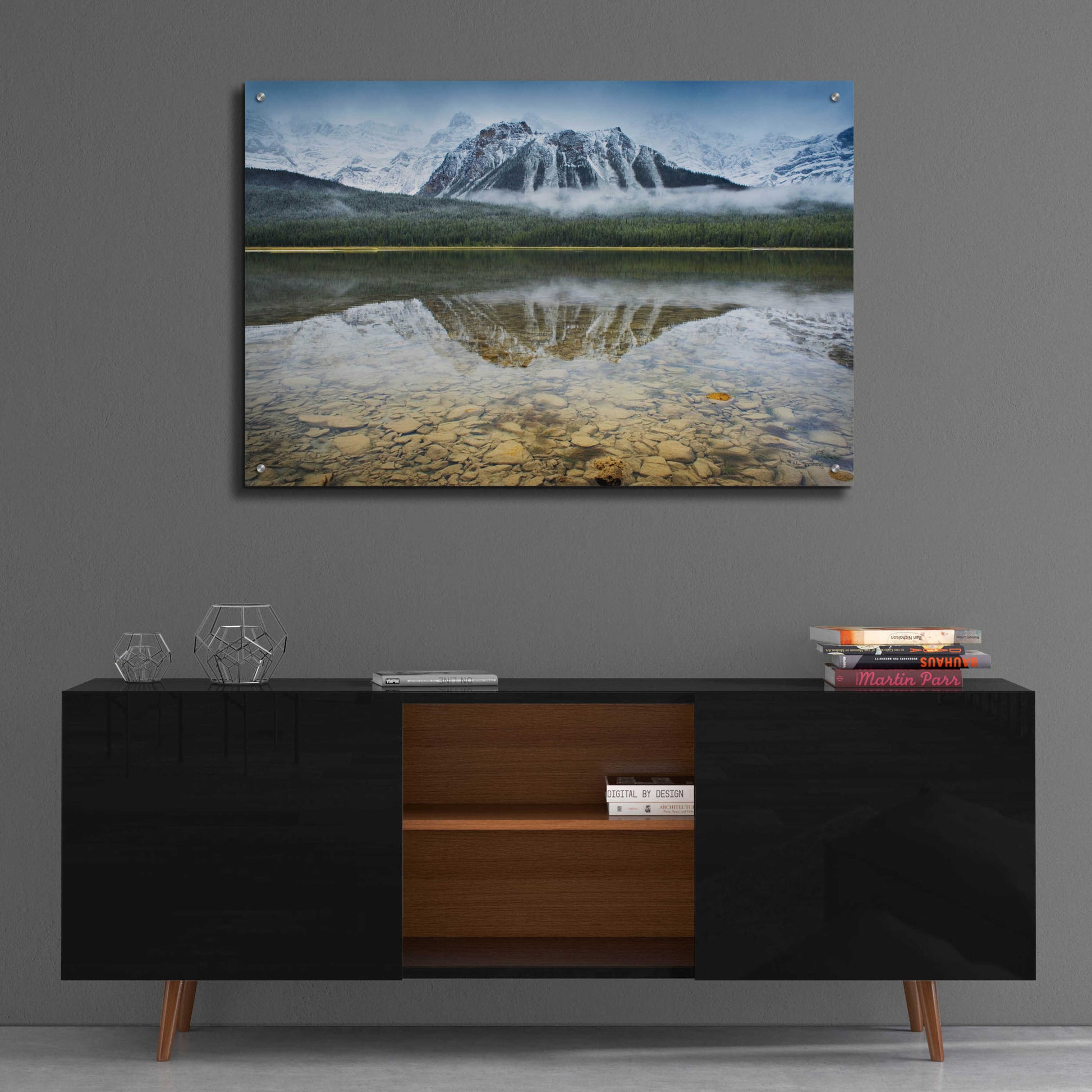 Epic Art 'Waterfowl Lake I' by Alan Majchrowicz, Acrylic Glass Wall Art,36x24