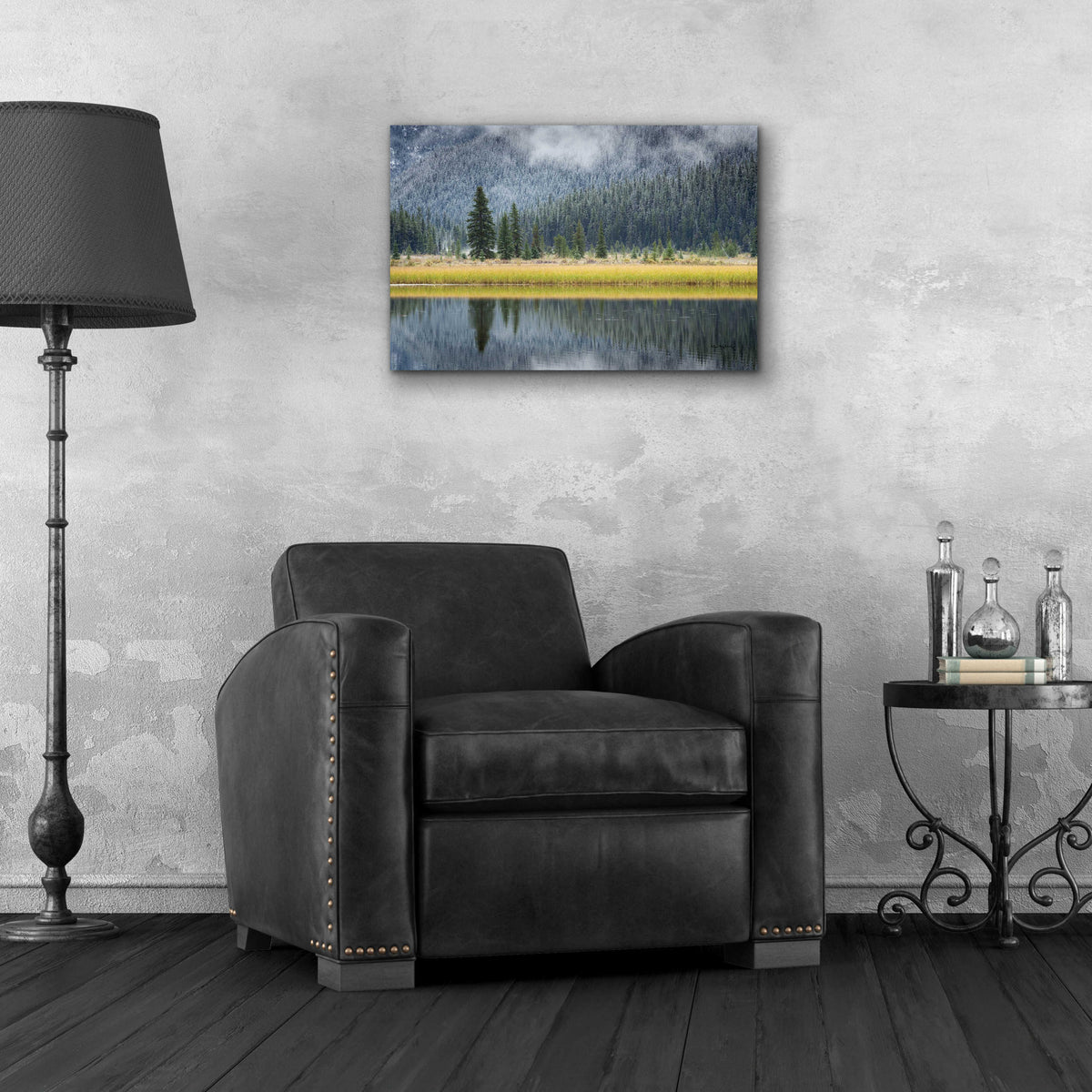 Epic Art 'Waterfowl Lake II' by Alan Majchrowicz, Acrylic Glass Wall Art,24x16