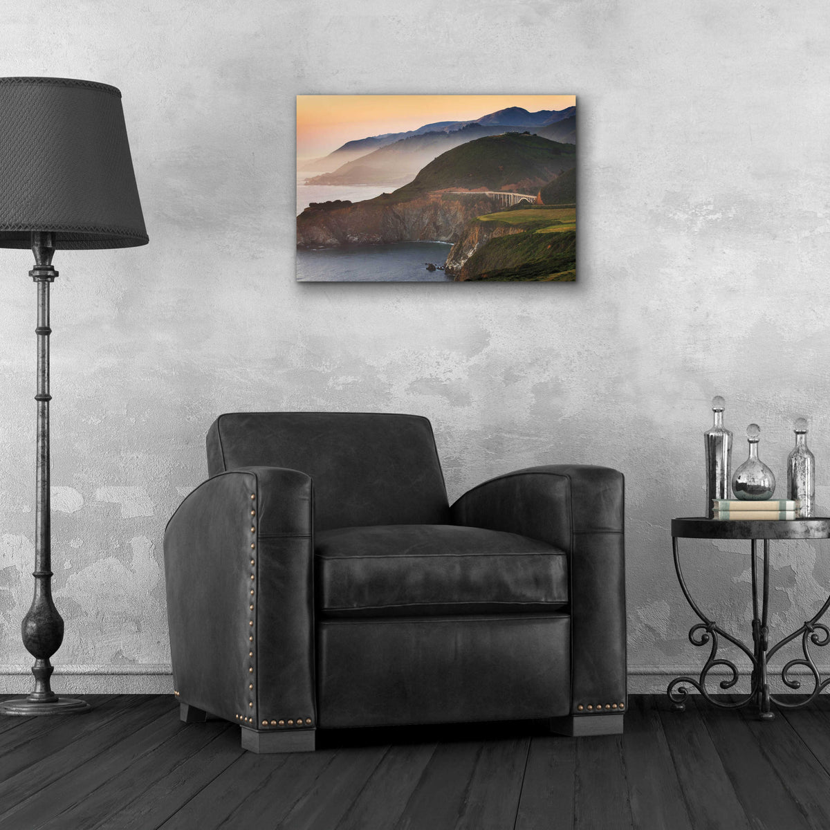 Epic Art 'Big Sur I' by Alan Majchrowicz, Acrylic Glass Wall Art,24x16