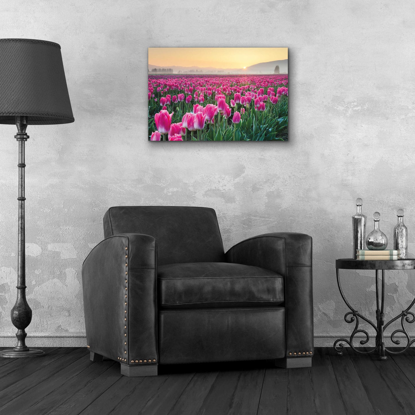 Epic Art 'Skagit Valley Tulips I' by Alan Majchrowicz, Acrylic Glass Wall Art,24x16