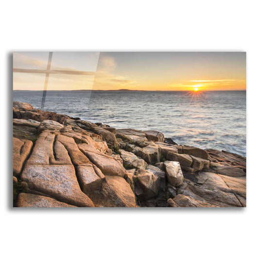 Epic Art 'Acadia Sunrise' by Alan Majchrowicz, Acrylic Glass Wall Art