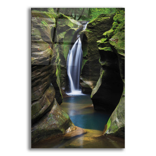 Epic Art 'Corkscrew Falls Ohio' by Alan Majchrowicz, Acrylic Glass Wall Art