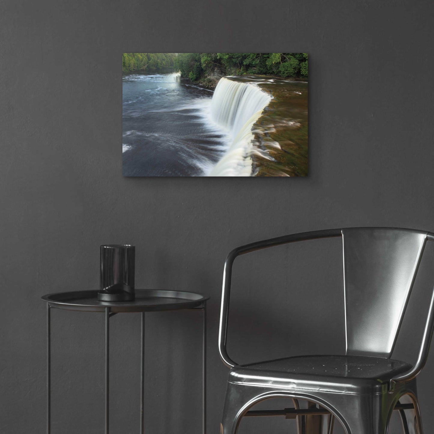 Epic Art 'Tahquamenon Falls Michigan I' by Alan Majchrowicz, Acrylic Glass Wall Art,24x16