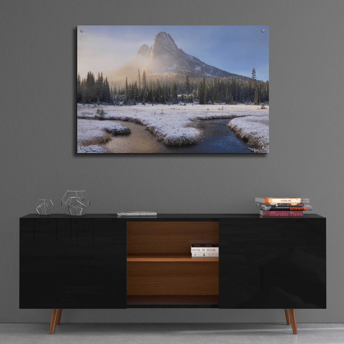 Epic Art 'Liberty Bell Mountain I' by Alan Majchrowicz, Acrylic Glass Wall Art,36x24