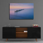 Epic Art 'Lake Superior Old Pier IV' by Alan Majchrowicz, Acrylic Glass Wall Art,36x24
